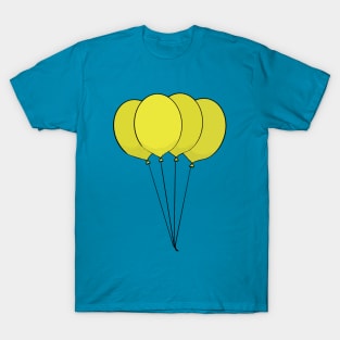 Yellow balloons T-Shirt